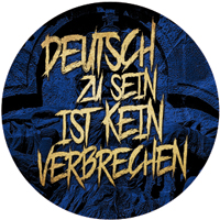 Button- Deutsch zu sein ist kein Verbrechen
