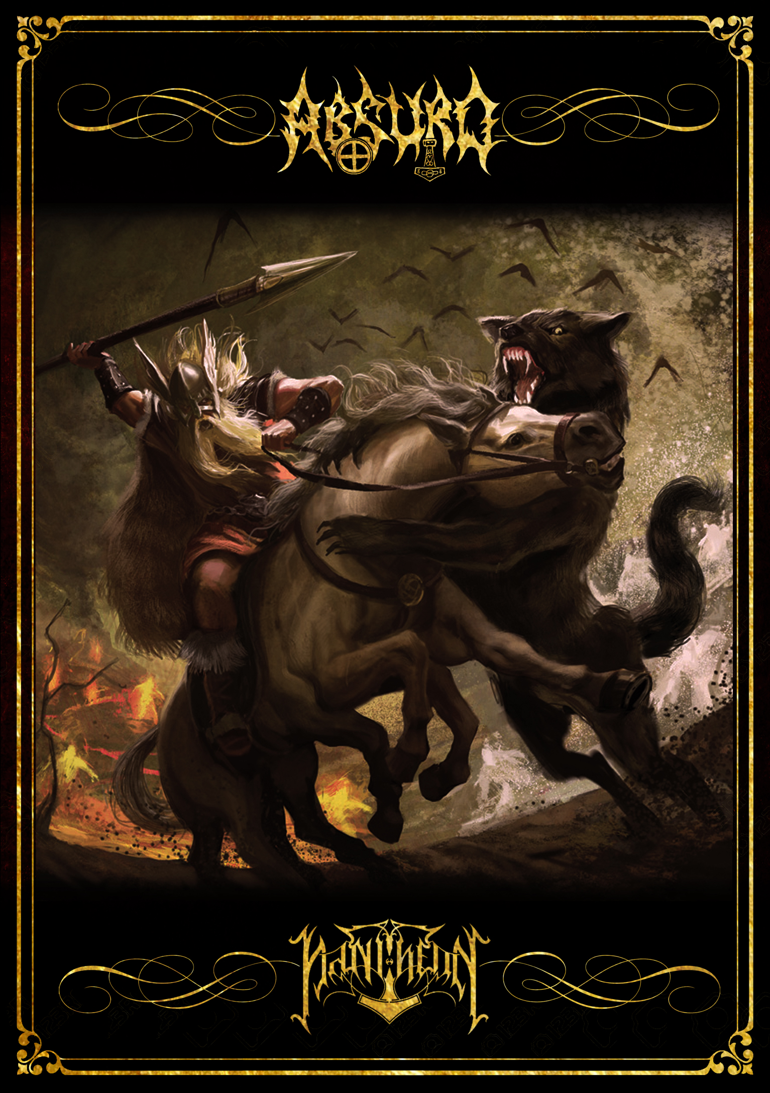 Absurd/Pantheon - Wolfskrieger/Galdur Vikodlaks (DVD-Box) Absurd/Pantheon - Wolfskrieger/Galdur Vikodlaks (DVD-Box)