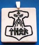 Anhänger- Knochen - Thorshammer Anhänger- Knochen - Thorshammer