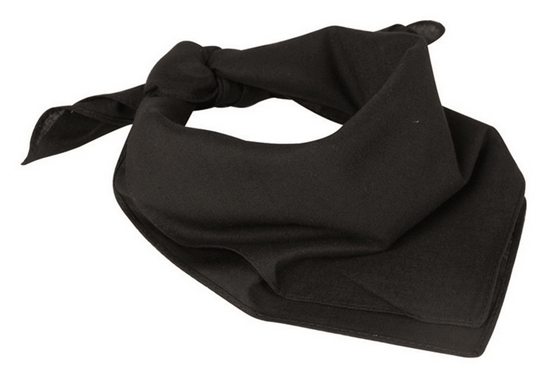 Halstuch- Bandana schwarz Halstuch- Bandana schwarz