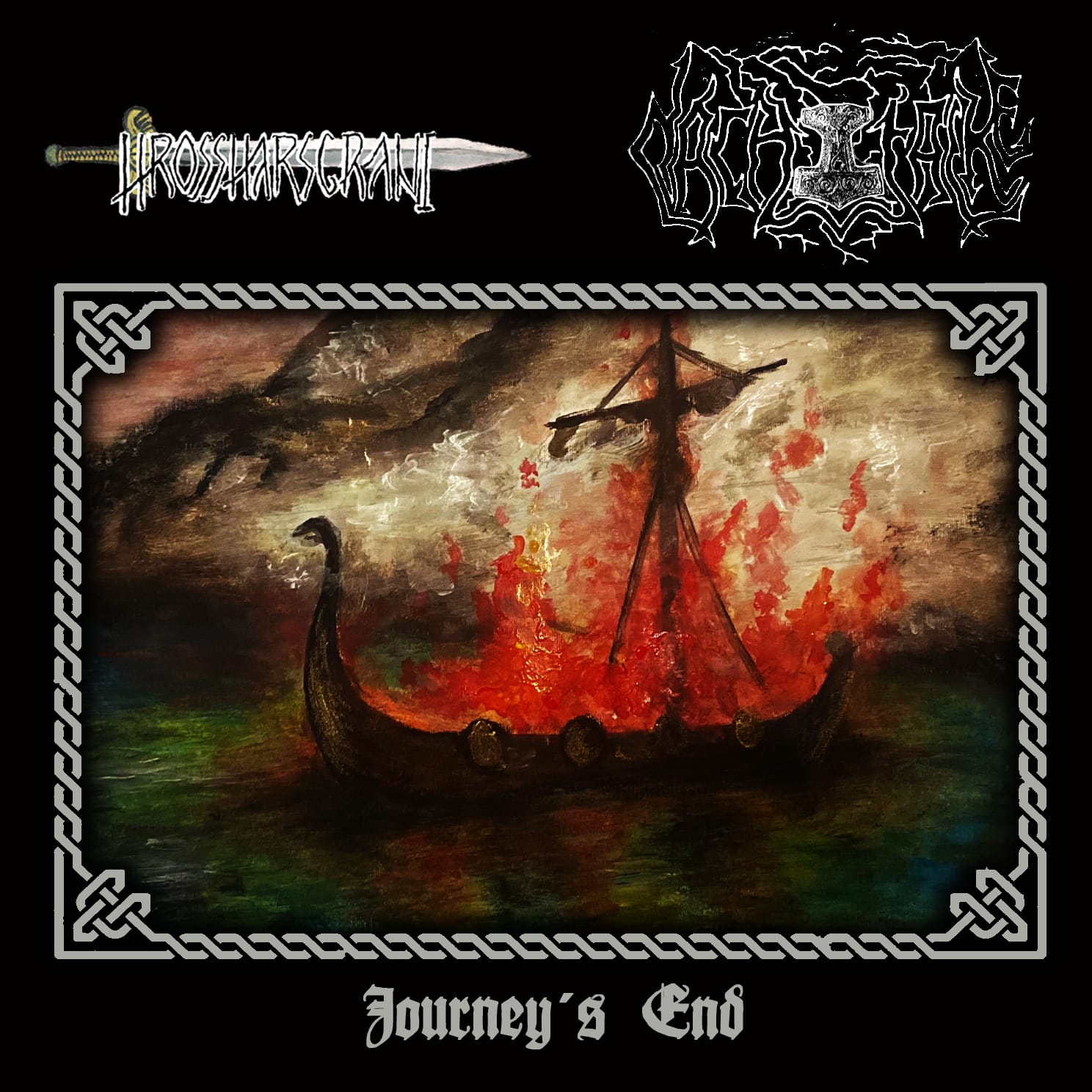 Nachtfalke/Hrossharsgrani - Journey’s End (Split-CD)